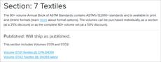 استاندارد ASTM برای منسوجات